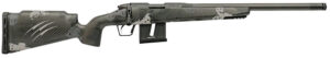 Fierce Firearms FRR17HMR18BP Carbon Razor 17 HMR 10+1 18" Black Cerakote C3 Carbon Fiber Threaded Barrel, Black Cerakote Drilled & Tapped Steel Receiver, LR Raised Negative Comb Phantom Camo Carbon Fi