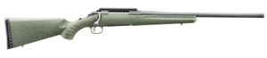 Glenfield 52004 Model A  Full Size 243 Win 4+1 20" Matte Black Threaded Barrel, Matte Black Alloy Steel Receiver w/Picatinny Rail, Moss Green Splatter Fixed Synthetic Stock, Thread Protector